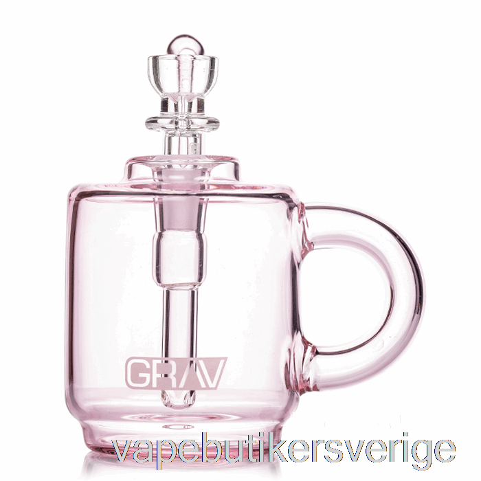 Vape Sverige Grav Kaffemugg Pocket Bubbler Rosa